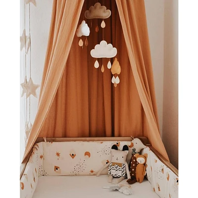 Cloud Mobile - Taupe, White, Beige & Ocher