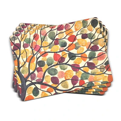 Ensemble de 4 napperons « Dancing Branches »  par Pimpernel