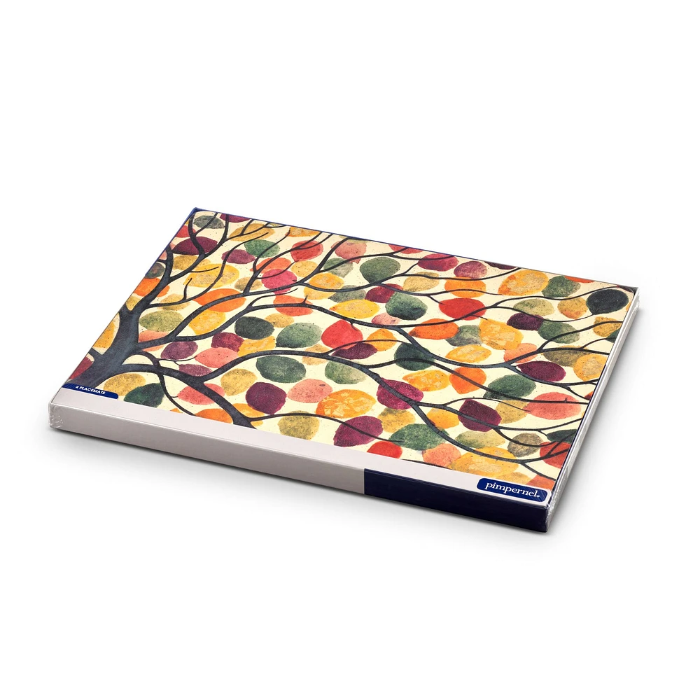 Set of 4 Dancing Branches Placemats by Pimpernel