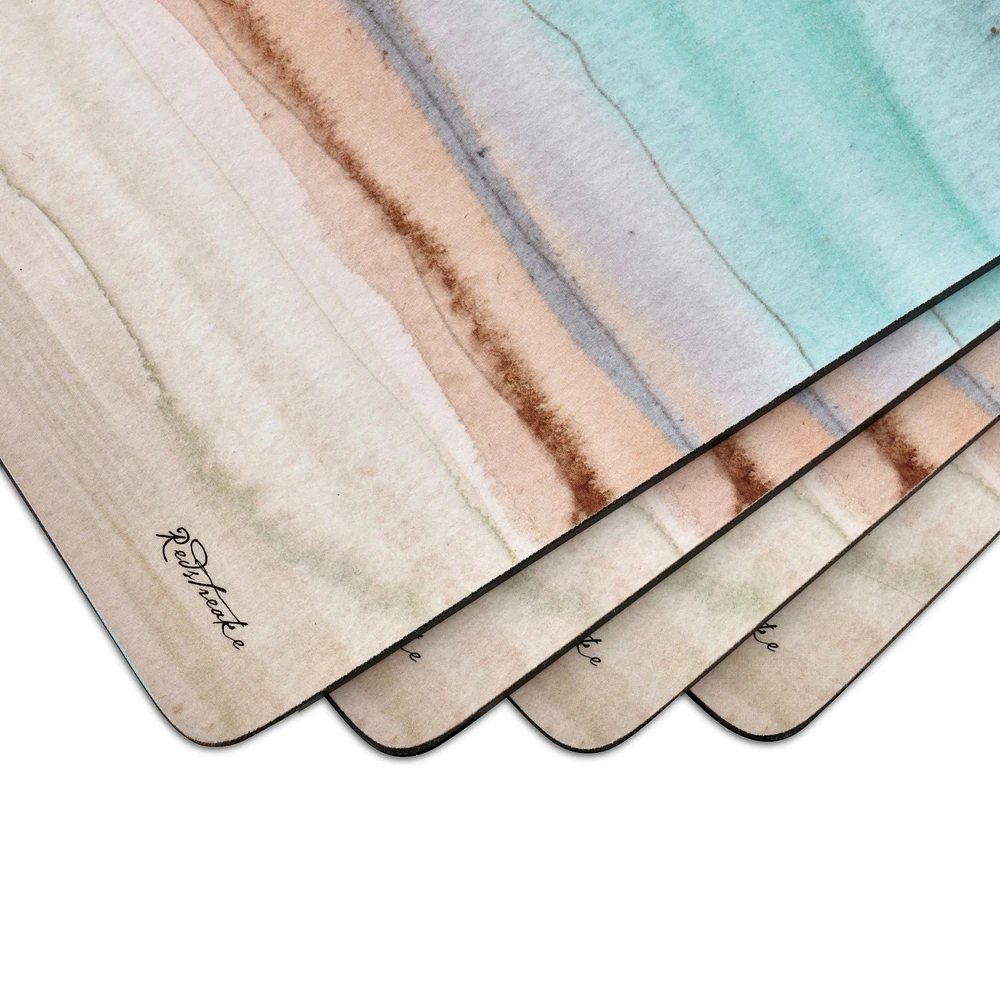 Set of 4 Coastal Shore Placemats by Pimpernel