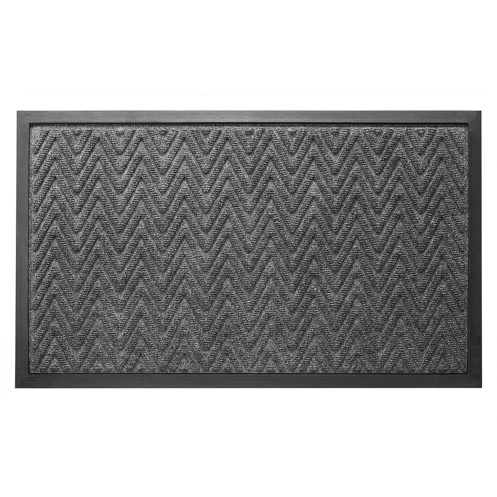 Herringbone Mat Grey