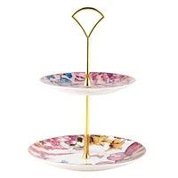 Maxwell & Williams Enchantment 2-Tier Cake Stand - 35cm