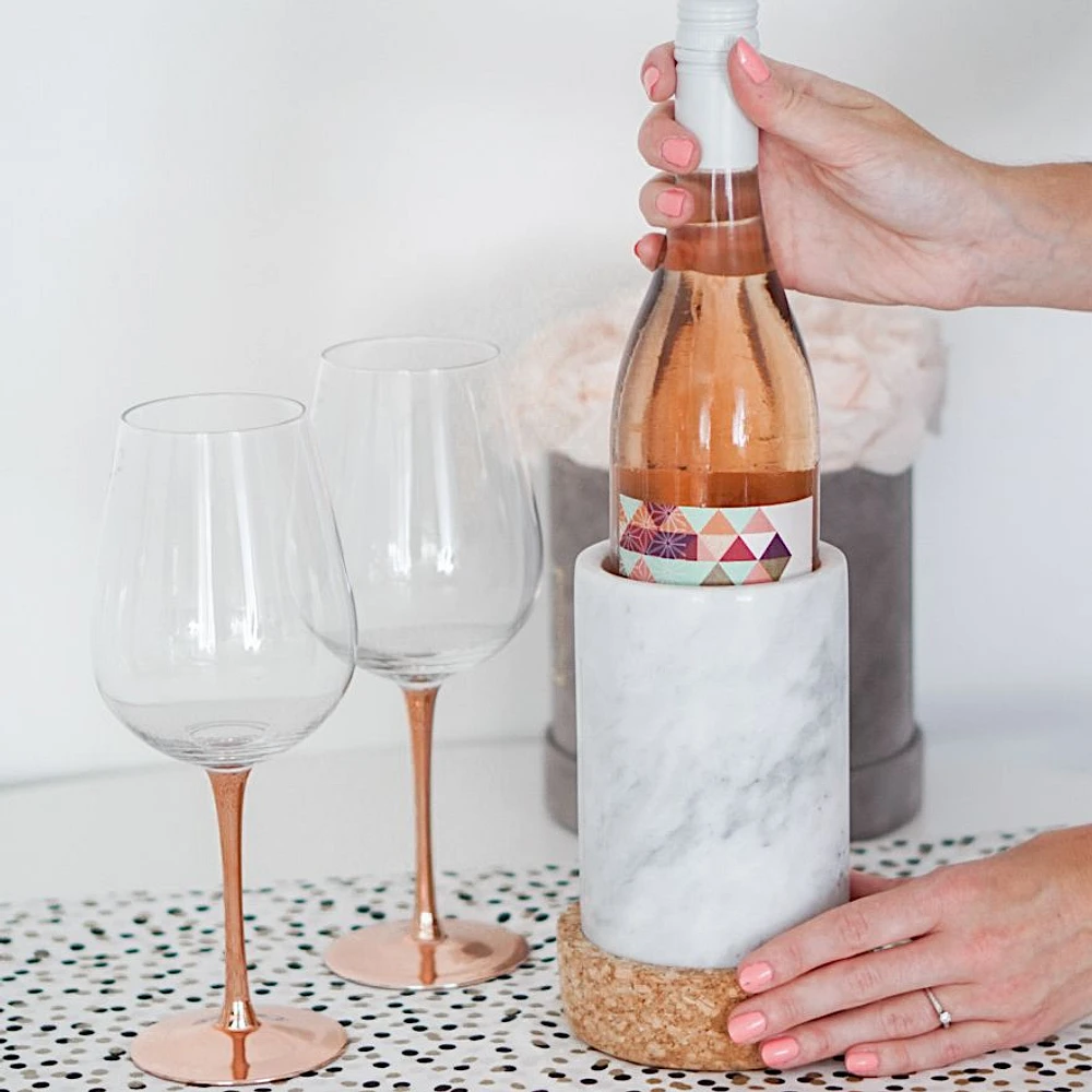 Marble Wine Chiller by Final Touch