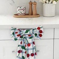 Very Cherry Printed Dishtowel