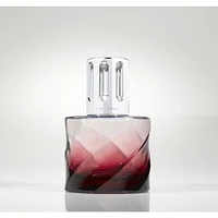 "Red Spiral" Berger Lamp and 250ml Refill by Maison Berger Paris – Pure White Tea