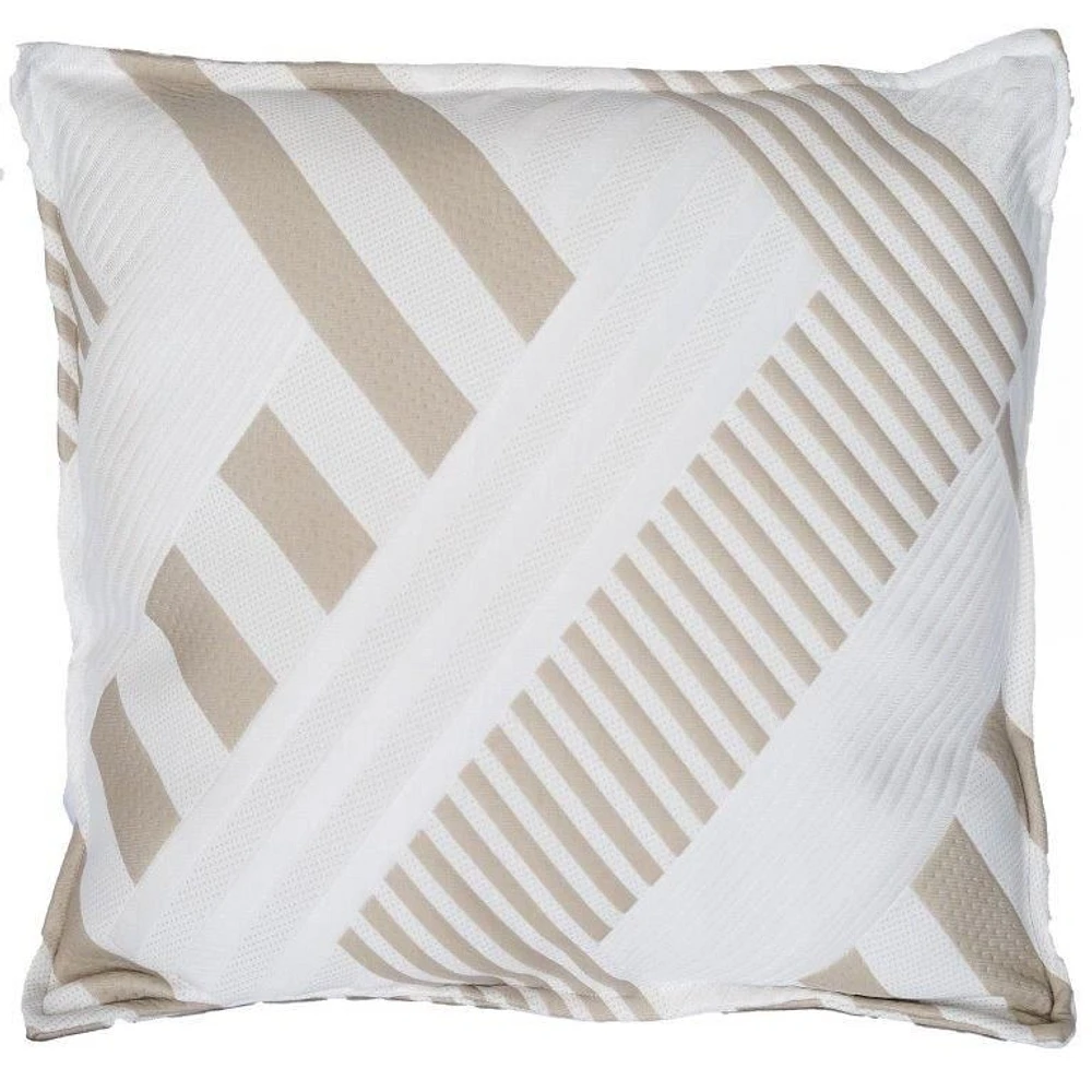 Pique Jacquard Cushion