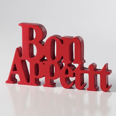 Mot décoratif « Bon Appétit » par Torre & Tagus