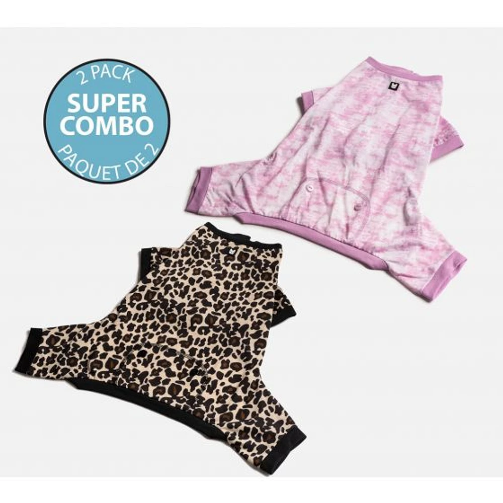 Paquet de 2 pyjamas pour chiens par SilverPaw