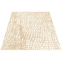 Rattan Look Safari Champagne-Taupe Rug