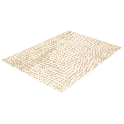 Rattan Look Safari Champagne-Taupe Rug