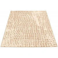 Rattan Look Safari Taupe-Champagne Rug