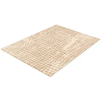 Rattan Look Safari Taupe-Champagne Rug