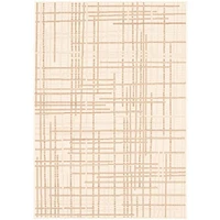 Tapis Rattan Burburry Beige-Champagne