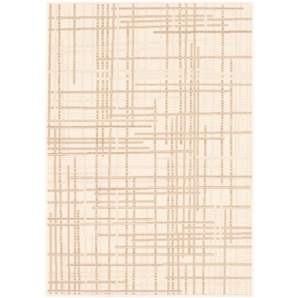 Tapis Rattan Burburry Beige-Champagne