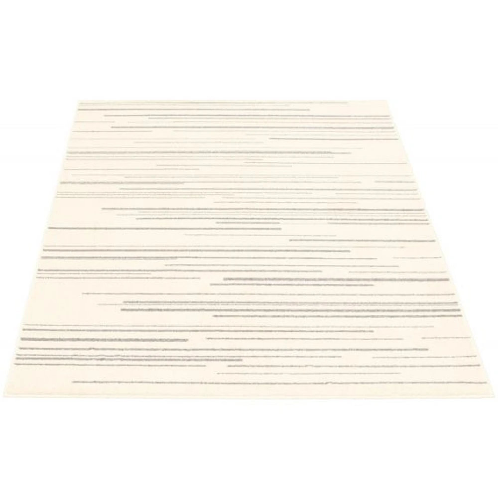 Tapis Linear crème-Argent