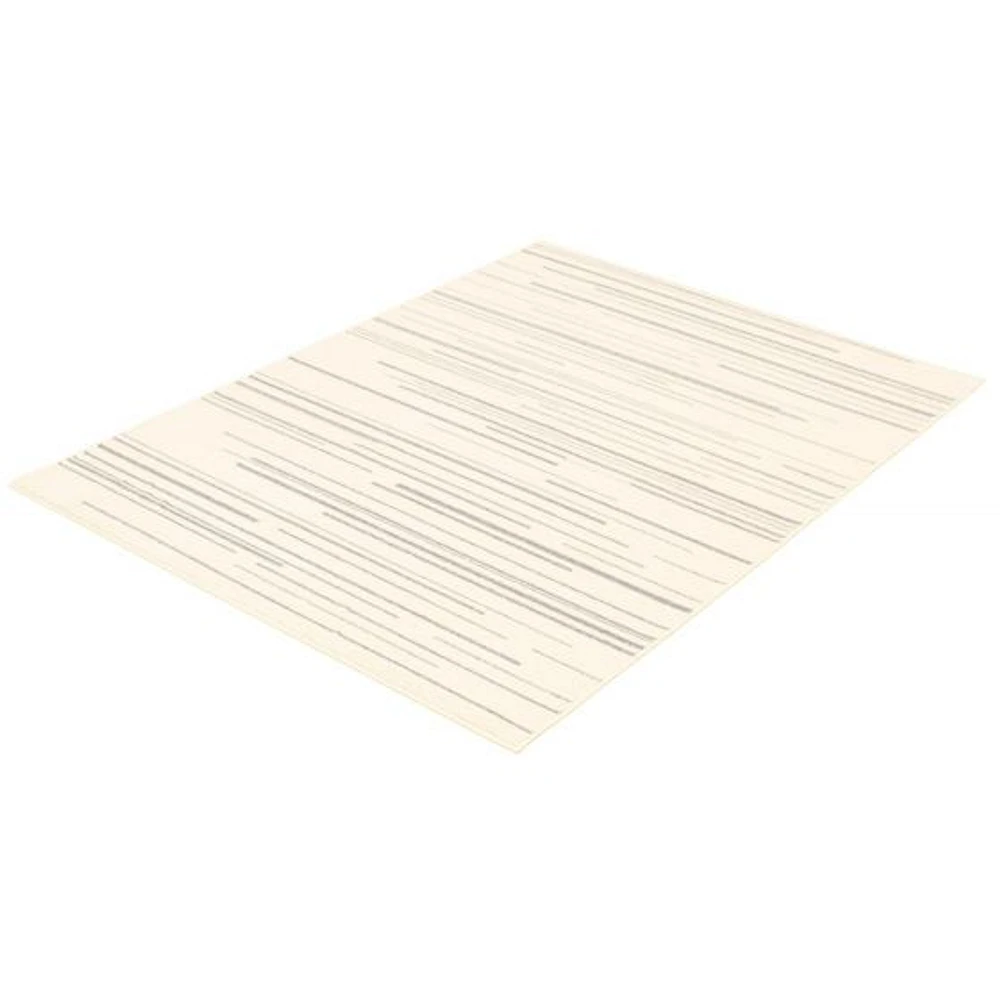 Tapis Linear crème-Argent