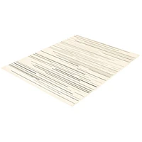 Tapis Linear crème-gris