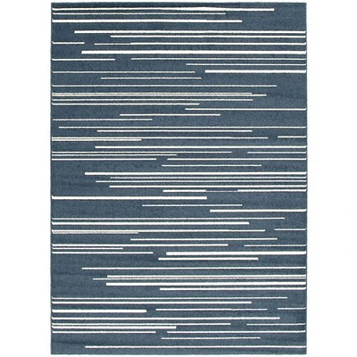 Linear Grey-Cream Rug