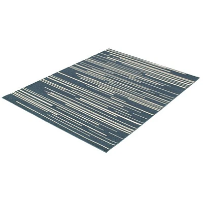 Linear Grey-Cream Rug