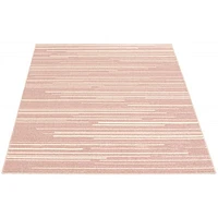 Linear Pink-Cream Rug