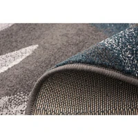 Feuilles Anthracite- Rug