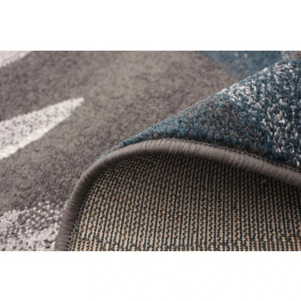 Feuilles Anthracite- Rug