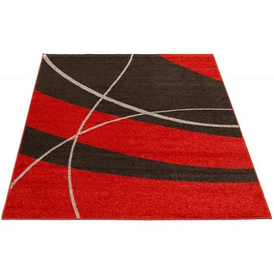 Convex Red Rug