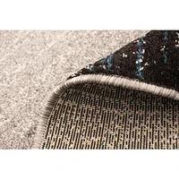 Modern Gabbeh Grey/Blue Rug