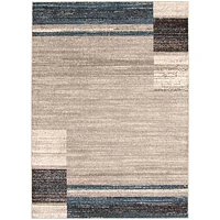 Modern Gabbeh Grey/Blue Rug