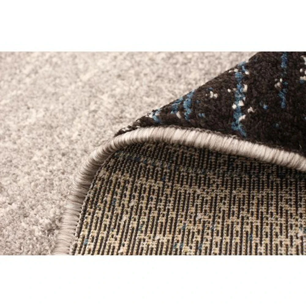 Modern Gabbeh Grey/Blue Rug