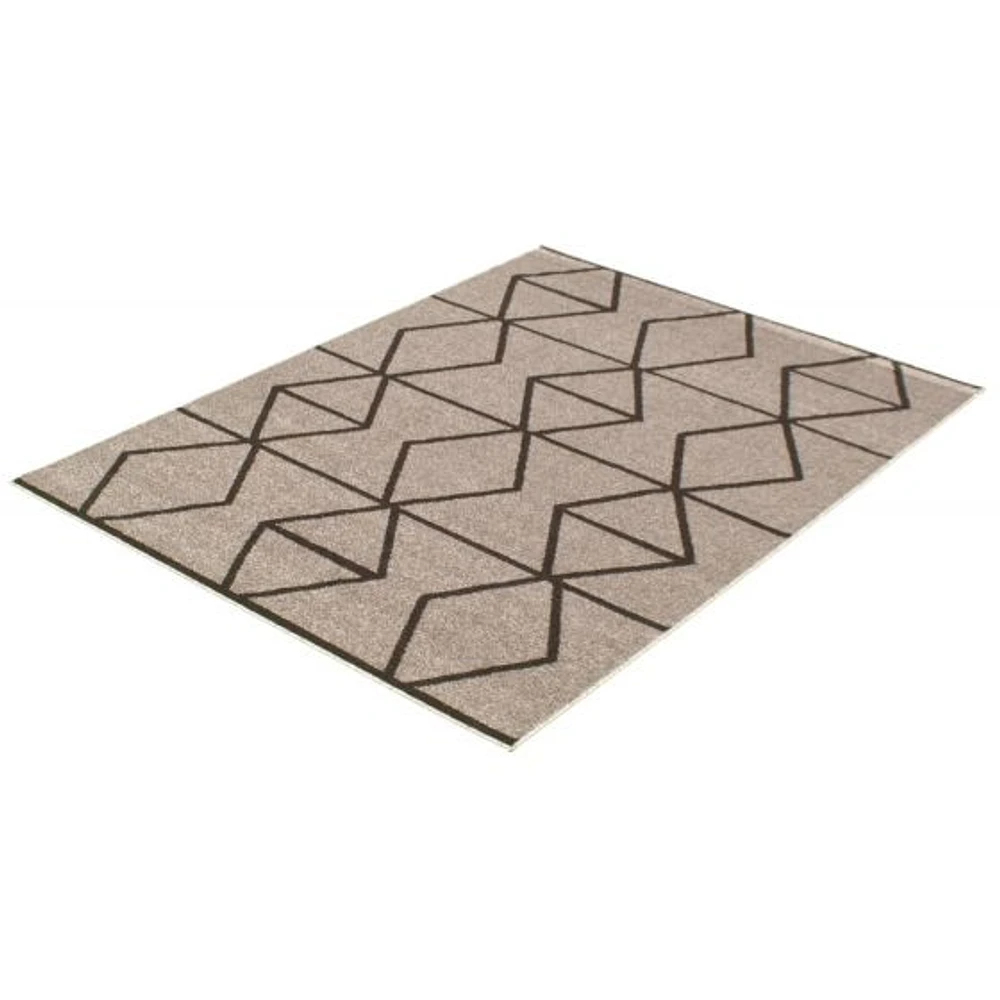 Tapis Jianna gris/Brun