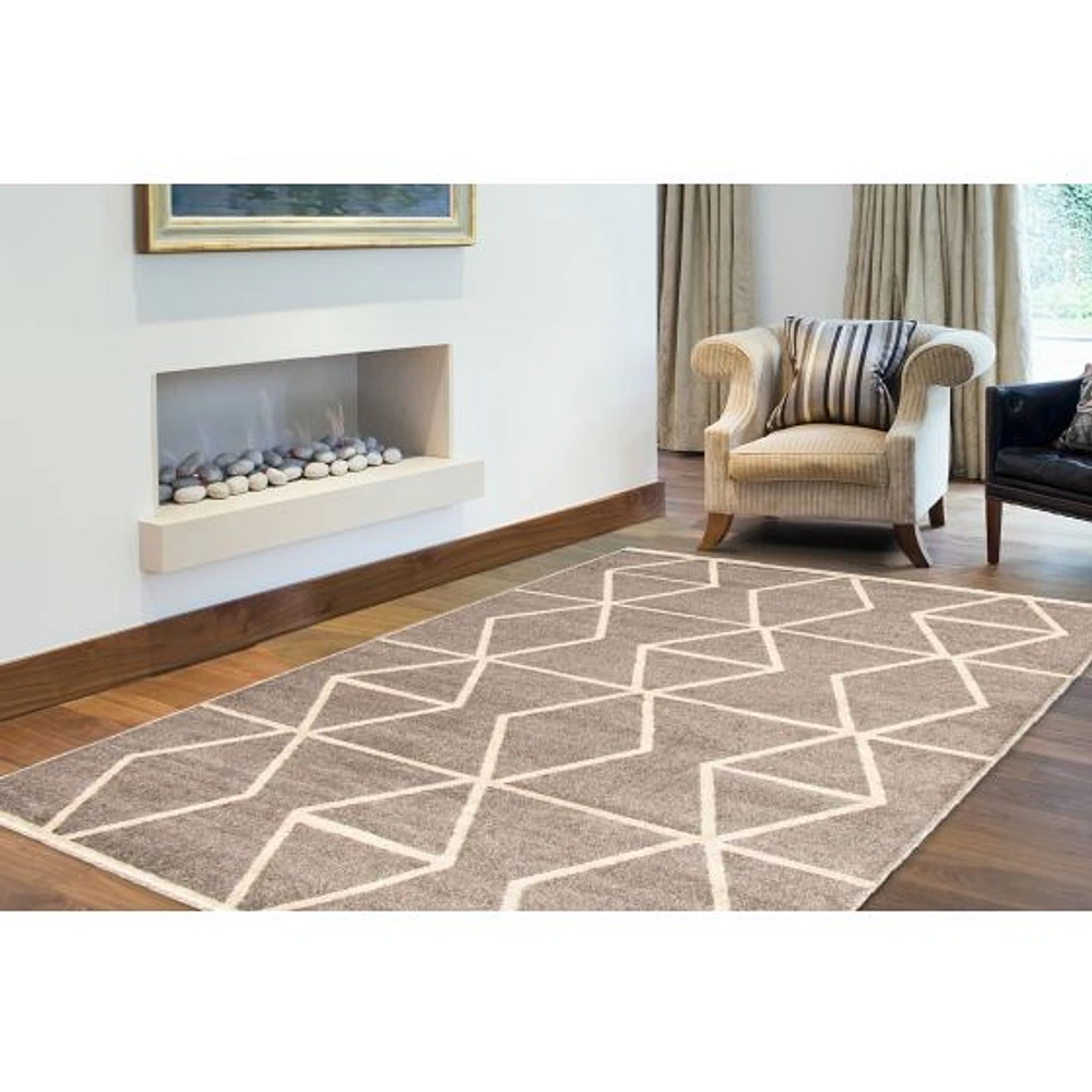 Jianna Grey/Ivory Rug