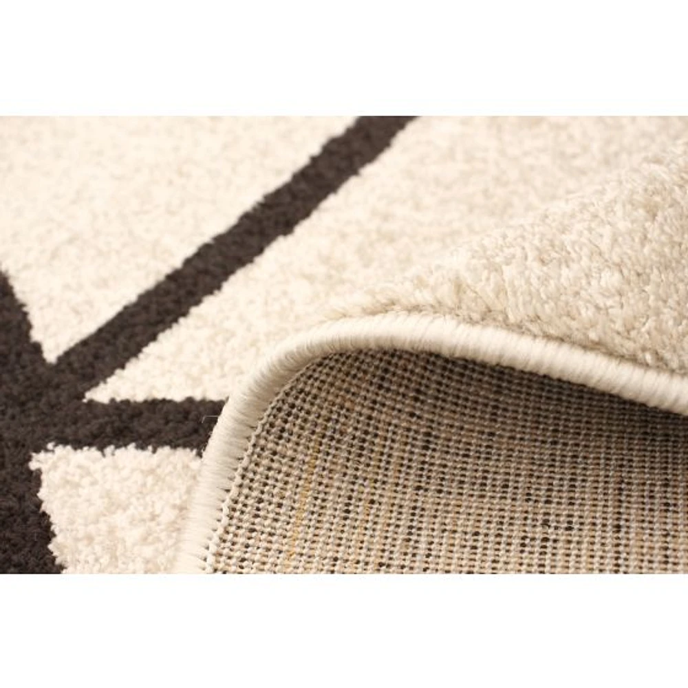 Jianna Ivory/Brown Rug