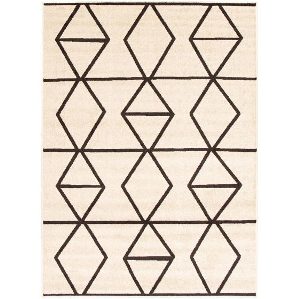 Jianna Ivory/Brown Rug