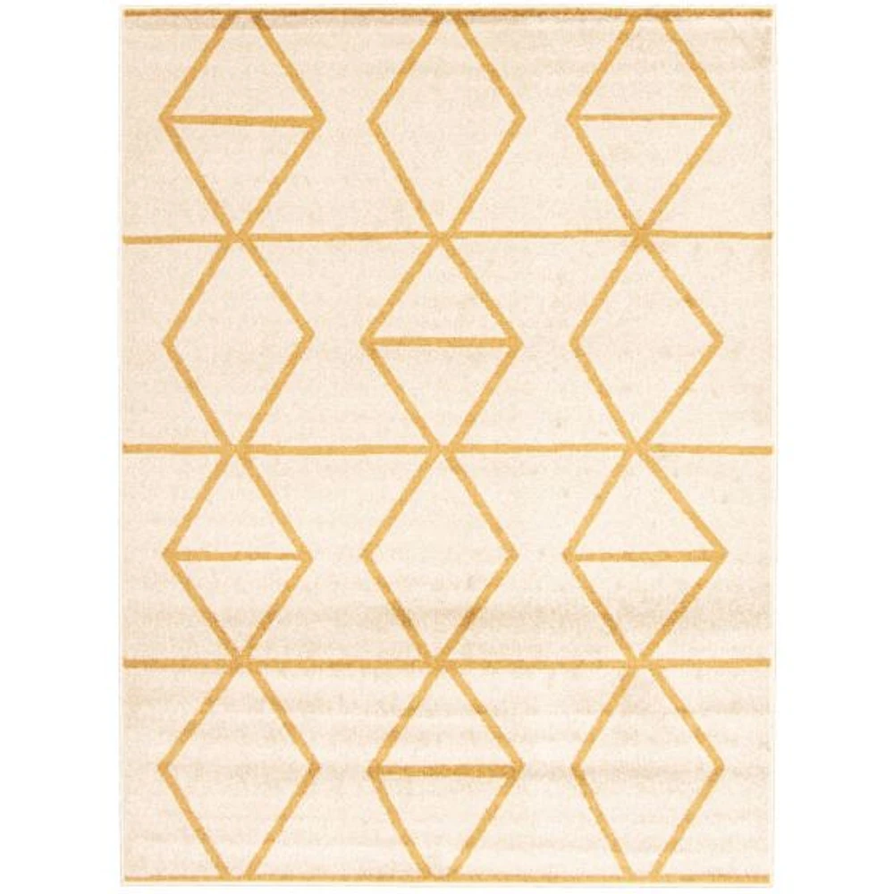 Jianna Ivory/Gold Rug