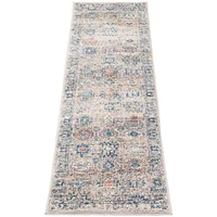 Serenity Blue, Grey Rug