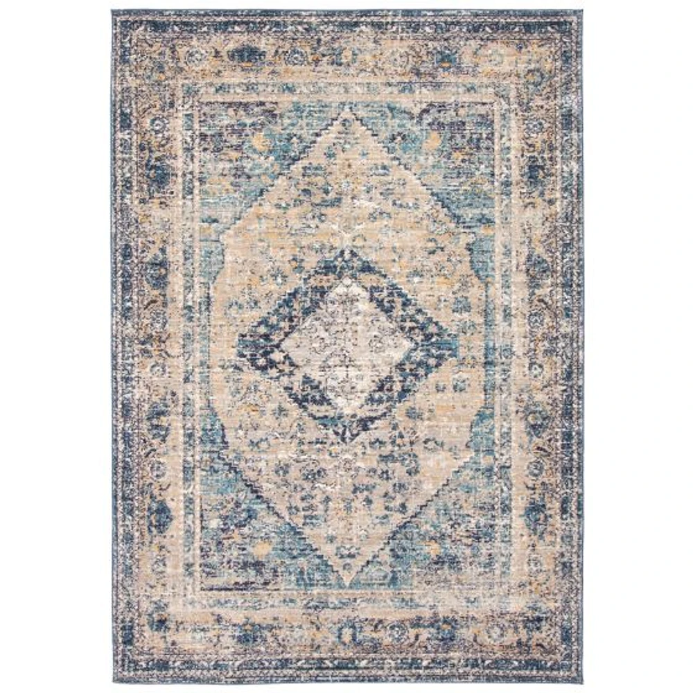 Tapis Ava bleu