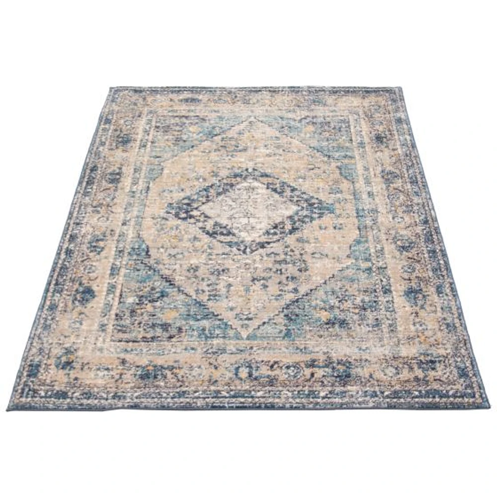 Tapis Ava bleu