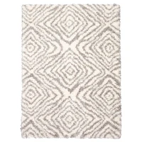Agadir Abstract Contemporary Shag Rug