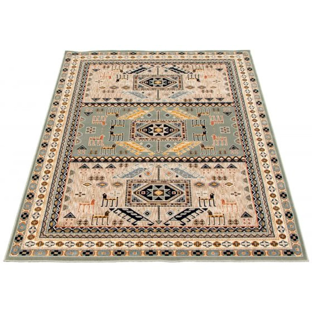 Shiraz Teal Rug