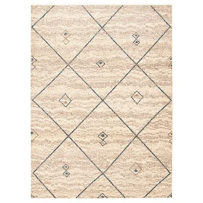 Caby Ivory/Blue Rug