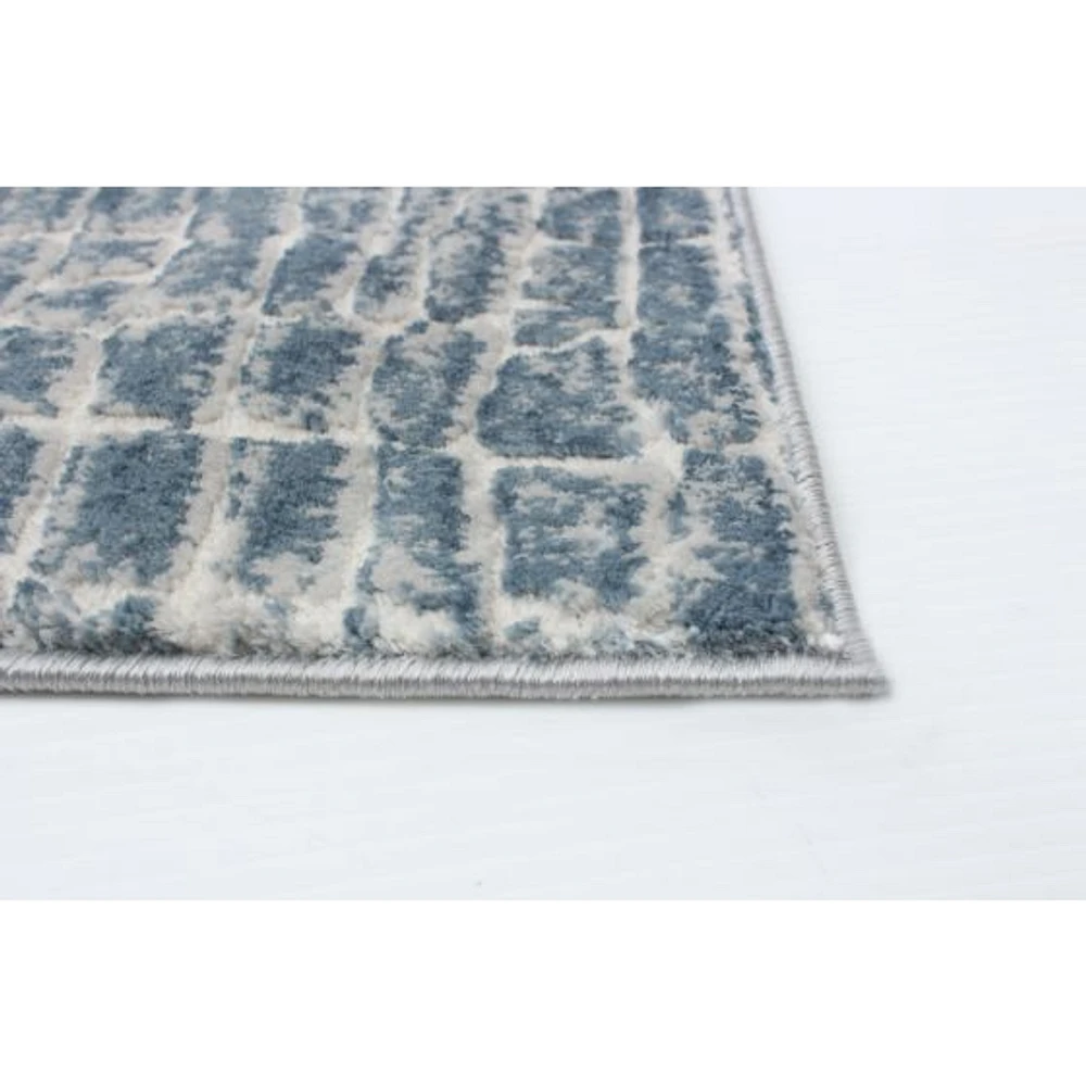 Tapis Janice bleu