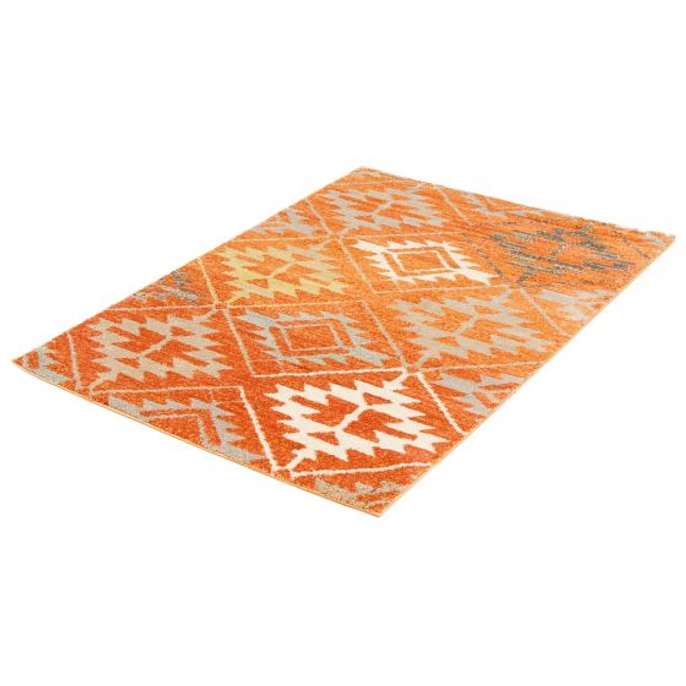 Adele orange Rug