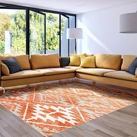 Adele orange Rug