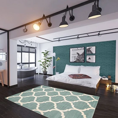 Orion Aqua Rug
