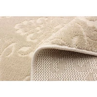 Tapis « Patricia » ivoire