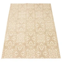 Tapis « Patricia » ivoire