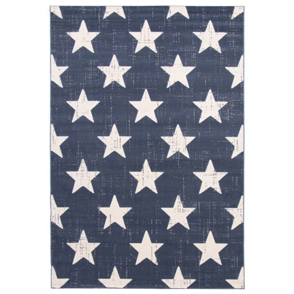 Tapis Stars bleu foncé