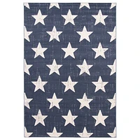 Tapis Stars bleu foncé