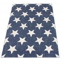 Tapis Stars bleu foncé